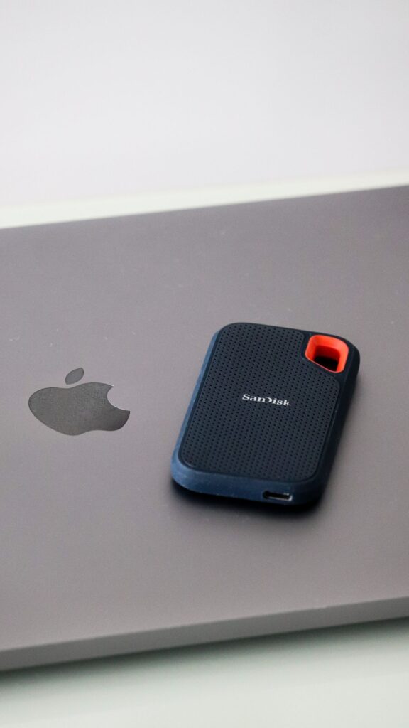 Portable external solid-state drive